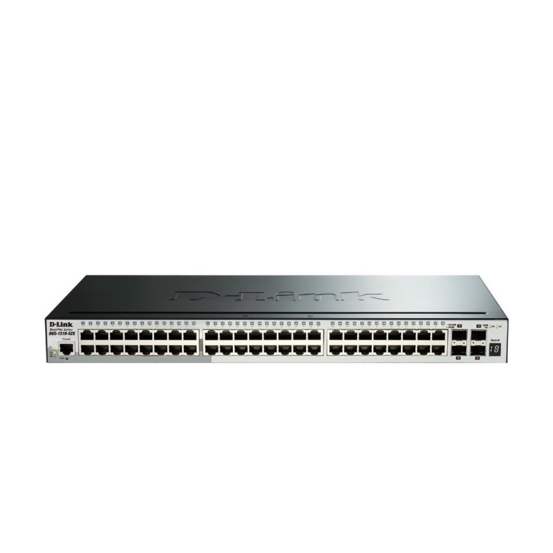 Przełącznik D-Link DGS-1510-52XMP E DGS151052XMP DGS-1510-52XMP/E - Przełącznik - Światłowód