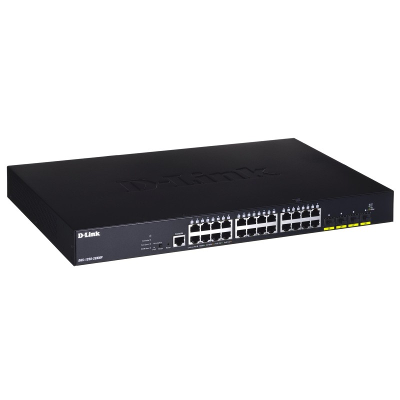 Przełącznik D-Link DGS-1250-28XMP E DGS125028XMP - Przełącznik - Światłowód Przełącznik D-Link DGS-1250-28XMP E DGS125028XMP - Przełącznik - Światłowód