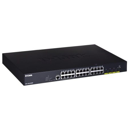 Przełącznik D-Link DGS-1250-28XMP E DGS125028XMP - Przełącznik - Światłowód