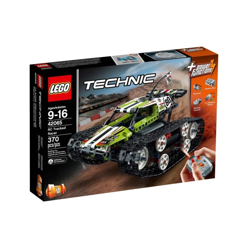 LEGO TECHNIC 42065 ZDALNIE STEROWANA WYŚCIGÓWKA GĄSIENICOWA LEGO TECHNIC 42065 ZDALNIE STEROWANA WYŚCIGÓWKA GĄSIENICOWA