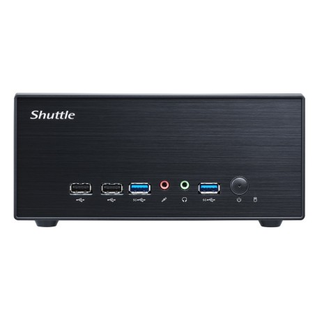 Slim PC XH510G2 - PC barebone - Intel H510 - LGA 1200 (Socket H5) - DDR4-SDRAM - M.2 - PCI Express - Serial ATA III - 180 W