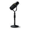 Shure MV7+-K-BNDL - mikrofon lektorski/wokalny ze złączem XLR/USB-C, czarny + statyw biurkowy GATOR