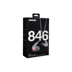 Słuchawki douszne SE846G2CL-EFS, cztery przetworniki, odłączany kabel, przezroczyste
