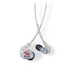 SE535-CL-EFS - Słuchawki douszne, trzy przetworniki, odłączany kabel, przezroczyste
