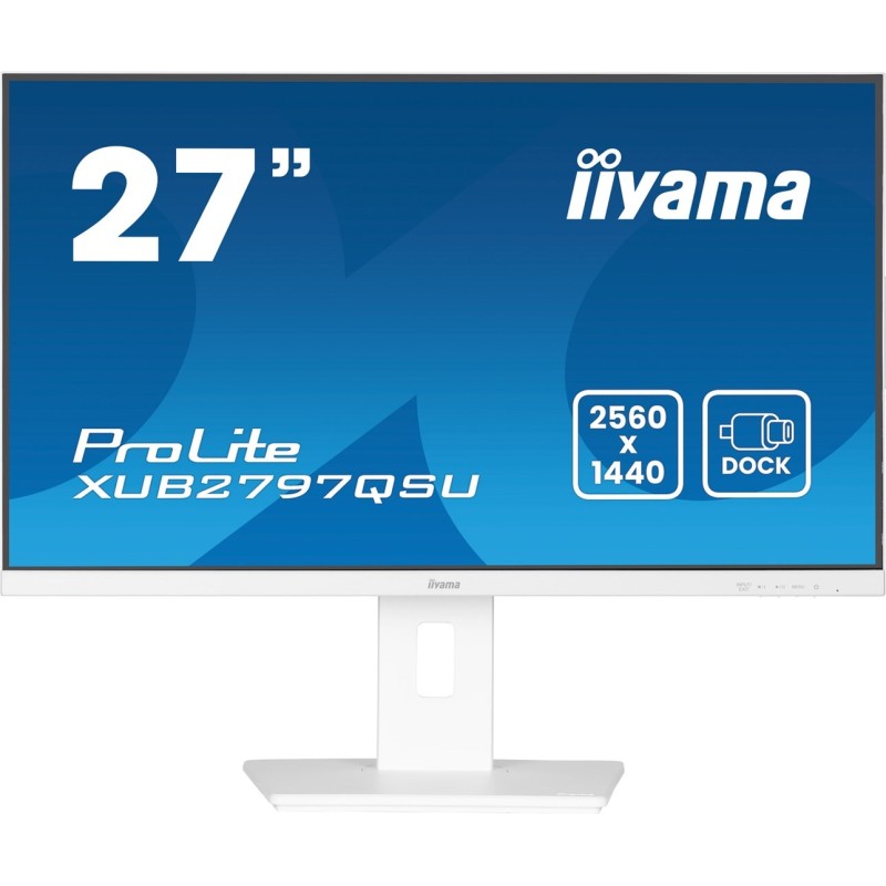 Monitor iiyama ProLite XUB2797QSU-W2 27" - Płaski ekran - 68,6 cm Monitor iiyama ProLite XUB2797QSU-W2 27" - Płaski ekran - 68,6 cm