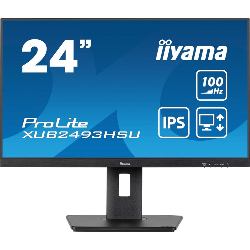 Monitor LED Iiyama ProLite XUB2493HSU-B7 - 24 - Płaski ekran - 60,5 cm Monitor LED Iiyama ProLite XUB2493HSU-B7 - 24 - Płaski ekran - 60,5 cm