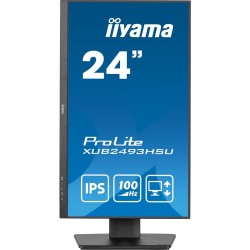 Monitor LED Iiyama ProLite XUB2493HSU-B7 - 24 - Płaski ekran - 60,5 cm