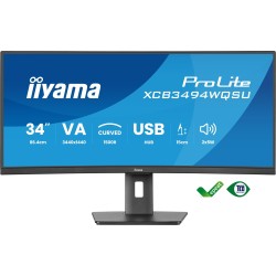 Monitor iiyama XCB3494WQSU-B1 34" - Płaski ekran - 86,4 cm