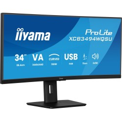 Monitor iiyama XCB3494WQSU-B1 34" - Płaski ekran - 86,4 cm