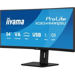 Monitor iiyama XCB3494WQSU-B1 34" - Płaski ekran - 86,4 cm