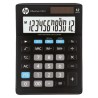 Kalkulator biurowy HP-OC 100 II/INT BX, 12-cyfr. wyświetlacz, 147x103x28mm, czarny