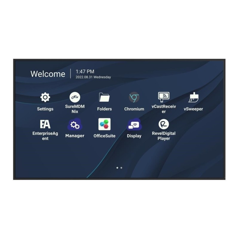 Płaski panel Digital Signage LCD 86 cali 3840 x 2160 pikseli - 24/7