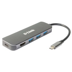 5-IN-1 USB-C HUB W HDMI/1XHDMI 3XUSB3.0 1XUSB-C PORT