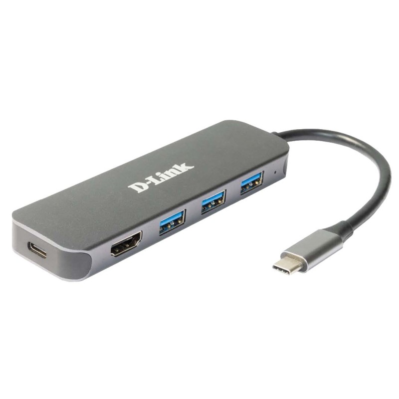 5-IN-1 USB-C HUB W HDMI/1XHDMI 3XUSB3.0 1XUSB-C PORT