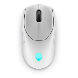Mysz gamingowa bezprzewodowa Alienware Tri-Mode AW720M wersja Lunar Light