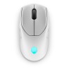 Mysz gamingowa bezprzewodowa Alienware Tri-Mode AW720M wersja Lunar Light