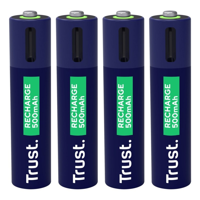 Baterie AAA Trust USB-C RECHARGEABLE BATTERIES 4P Baterie AAA Trust USB-C RECHARGEABLE BATTERIES 4P