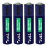 Baterie AAA Trust USB-C RECHARGEABLE BATTERIES 4P