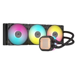 Corsair iCUE LINK TITAN RX RGB Procesor Chłodnica cieczy all-in-one 12 cm Czarny 1 szt.