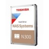 Dysk twardy Toshiba Bulk N300 NAS 10TB 512MB - Hdd - Serial ATA
