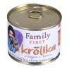 FAMILY FIRST Adult Danie z królikiem - mokra karma dla kota - 200g
