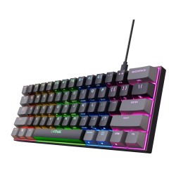 Klawiatura gamingowa TRUST GXT867 Acira Black