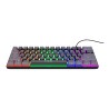 Klawiatura gamingowa TRUST GXT867 Acira Black