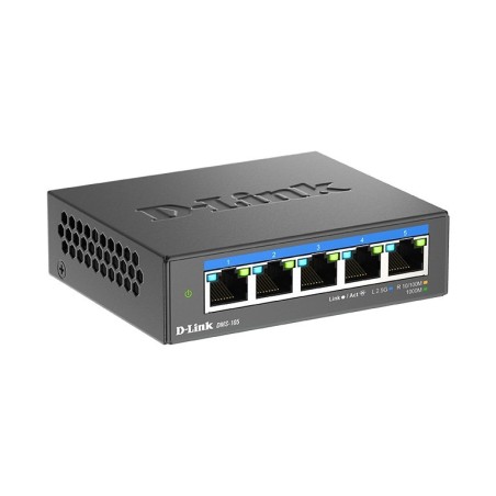 5-portowy wielogigabitowy przełącznik biurkowy D-Link 2,5G - niezarządzalny - L2 - 2.5G Ethernet (100/1000/2500)