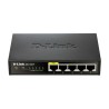 D-Link DES-1005P - Niezarządzany - L2 - Fast Ethernet (10/100) - Pełny dupleks - Power over Ethernet (PoE)
