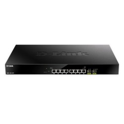 Przełącznik sieciowy D-Link DMS-1100-10TP - Zarządzany - L2 - 2.5G Ethernet (100/1000/2500) - Power over Ethernet (PoE) - Montaż