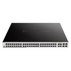 D-Link DGS-1210-52MP - Zarządzany - L2 - Gigabit Ethernet (10/100/1000) - Pełny dupleks - Power over Ethernet (PoE)