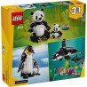LEGO CREATOR 31165 Dzikie zwierzęta: rodzina pand
