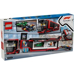LEGO CITY 60445 F1 Ciężarówka z bolidami RB20 i AMR24 F1