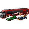 LEGO CITY 60445 F1 Ciężarówka z bolidami RB20 i AMR24 F1