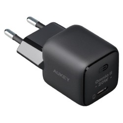AUKEY ŁADOWARKA SIECIOWA GAN, USB-C, 20W