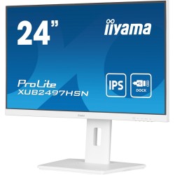 Płaski ekran iiyama 24 XUB2497HSN-W2 HDMI DP USB USB-C - 60,5 cm
