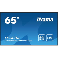 Monitor IIYAMA 164,0 cm (65") LH6541UHS-B1AG 16:9 3xHDMI+USB IPS