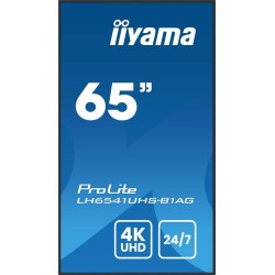 Monitor IIYAMA 164,0 cm (65") LH6541UHS-B1AG 16:9 3xHDMI+USB IPS