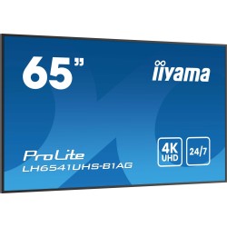 Monitor IIYAMA 164,0 cm (65") LH6541UHS-B1AG 16:9 3xHDMI+USB IPS