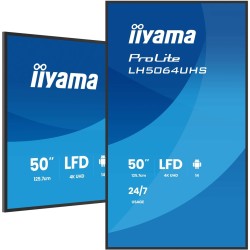 Płaski ekran iiyama LH7564UHS-B1AG 75 IN LCD UHD - 190.5 cm