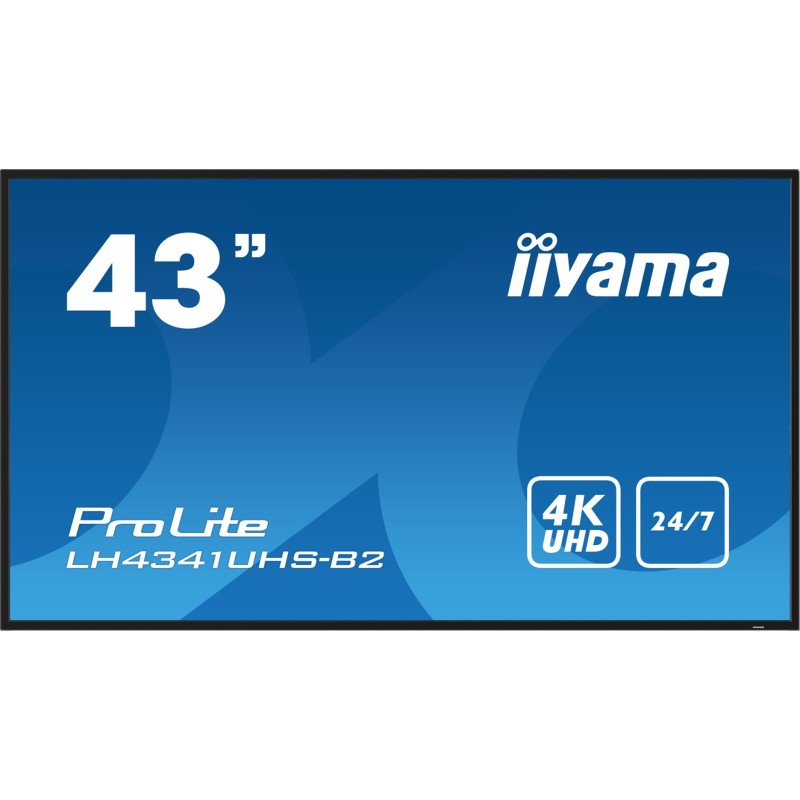 Panel Iiyama LH4341UHS-B2 43" 3840x2160 4K UHD IPS