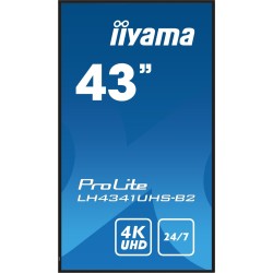 Panel Iiyama LH4341UHS-B2 43" 3840x2160 4K UHD IPS