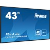 Panel Iiyama LH4341UHS-B2 43" 3840x2160 4K UHD IPS