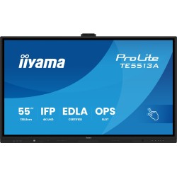 Monitor interaktywny iiyama TE6513A-B1AG 65 cali UHD IR 40 punktów dotykowych