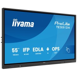 Monitor interaktywny iiyama TE6513A-B1AG 65 cali UHD IR 40 punktów dotykowych