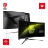 Zakrzywiony monitor do gier MSI MAG 345CQRDE 34" - Płaski ekran - 86,4 cm