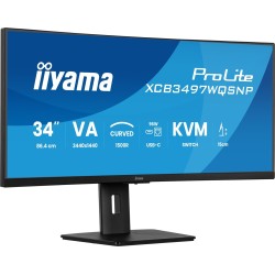 Monitor iiyama XCB3497WQSNP-B1 34" - Płaski ekran - 86,4 cm