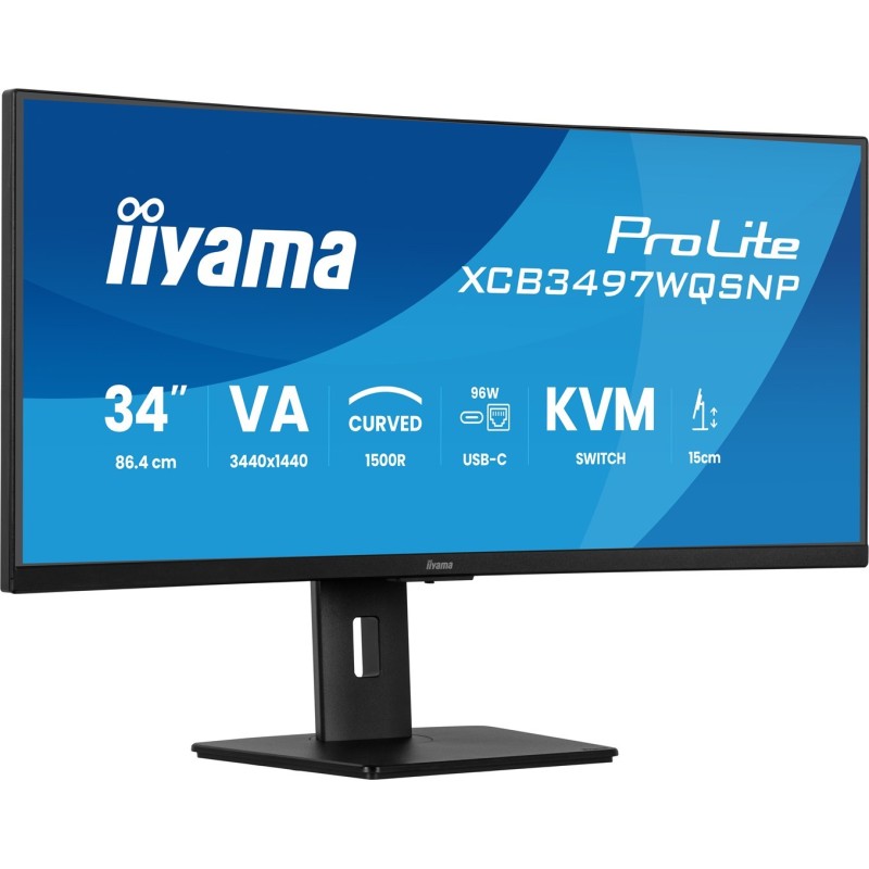 Monitor iiyama XCB3497WQSNP-B1 34" - Płaski ekran - 86,4 cm Monitor iiyama XCB3497WQSNP-B1 34" - Płaski ekran - 86,4 cm