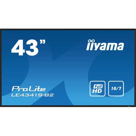 Monitor iiyama ProLite LE4341S-B2 - 43-calowy płaski ekran - 108 cm
