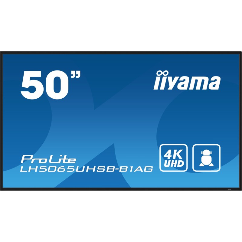 iiyama ProLite LH5065UHSB-B1AG - Przekątna 50" - Płaski ekran - 125.7 cm
